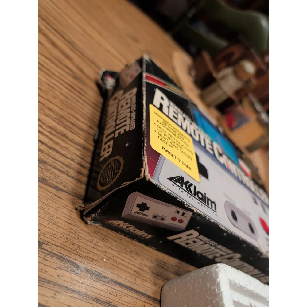 Nintendo Nes Acclaim Wireless Controller OEM Complete CIB Good Condition